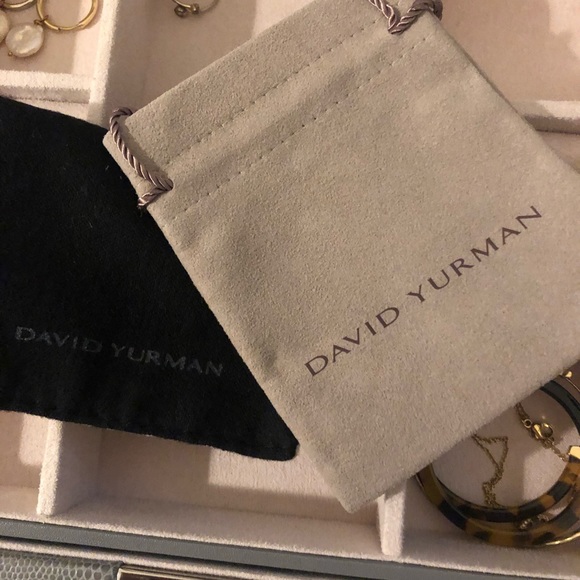 David Yurman Chatelaine Bracelet Amethest Hematite - Picture 4 of 5